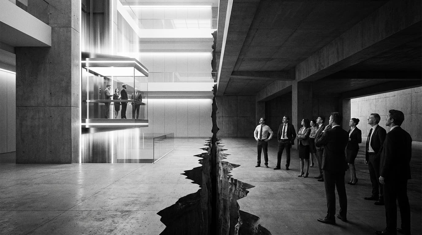 Die wachsende KI-Kluft: Warum manche Unternehmen 8x mehr von KI profitieren